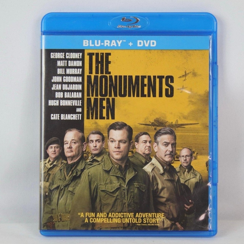 The Monuments Men Blu-Ray DVD Movie
